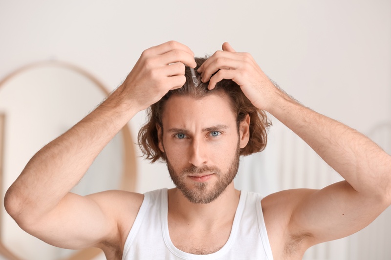 Man Hair Serum