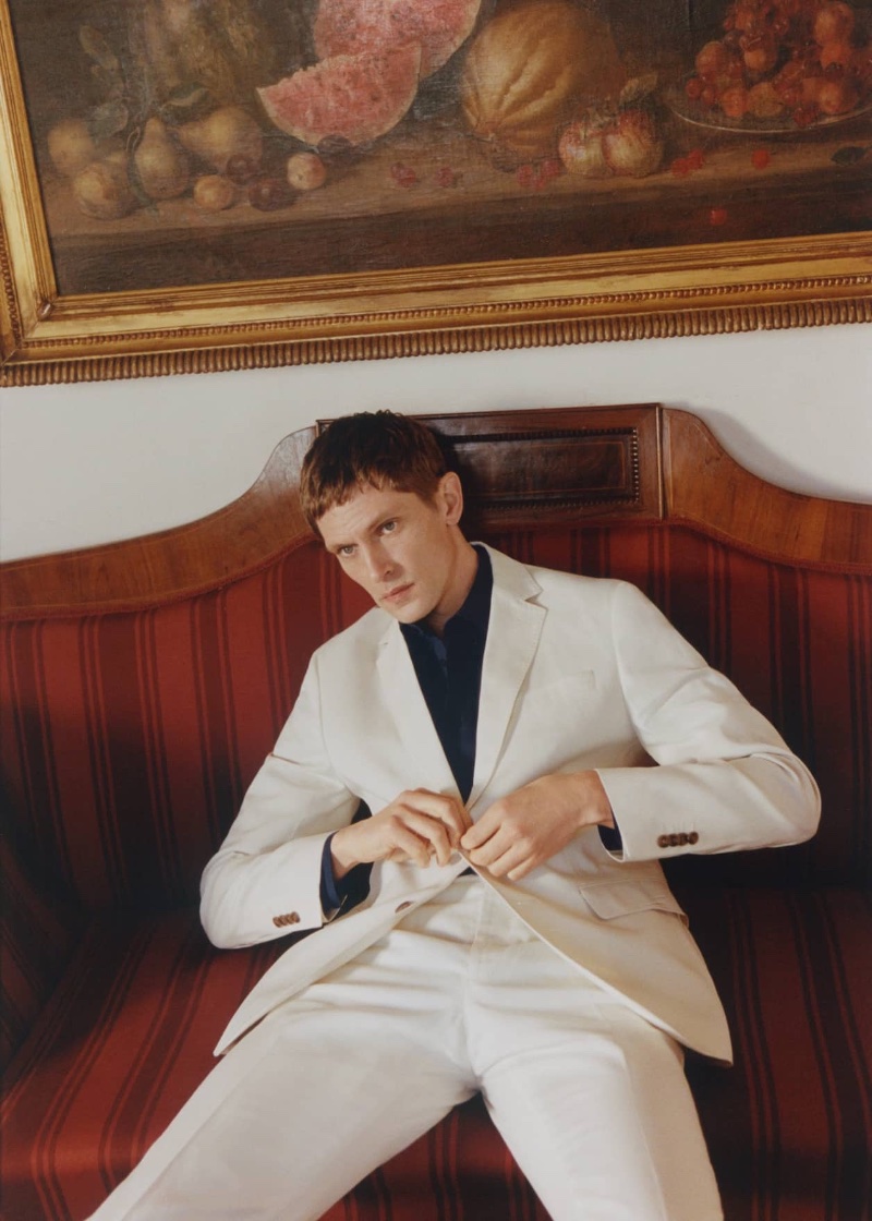 Summertime Suiting: Mathias Lauridsen for Mango