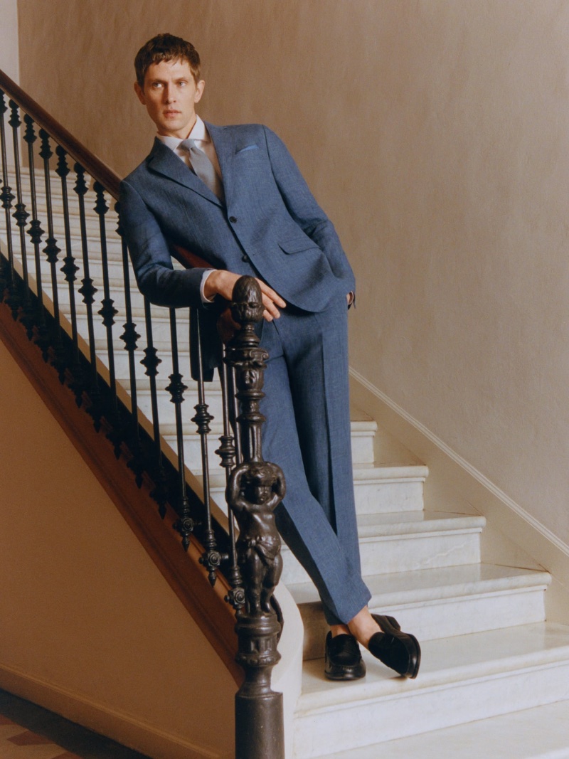 Summertime Suiting: Mathias Lauridsen for Mango