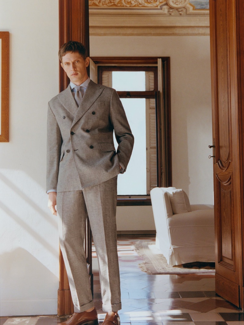 Summertime Suiting: Mathias Lauridsen for Mango