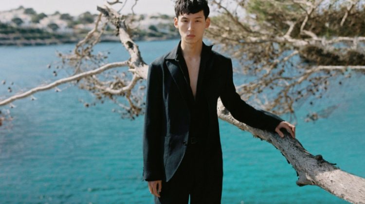 Massimo Dutti enlists Woosang Kim to star in its summer tailoring edit for men.
