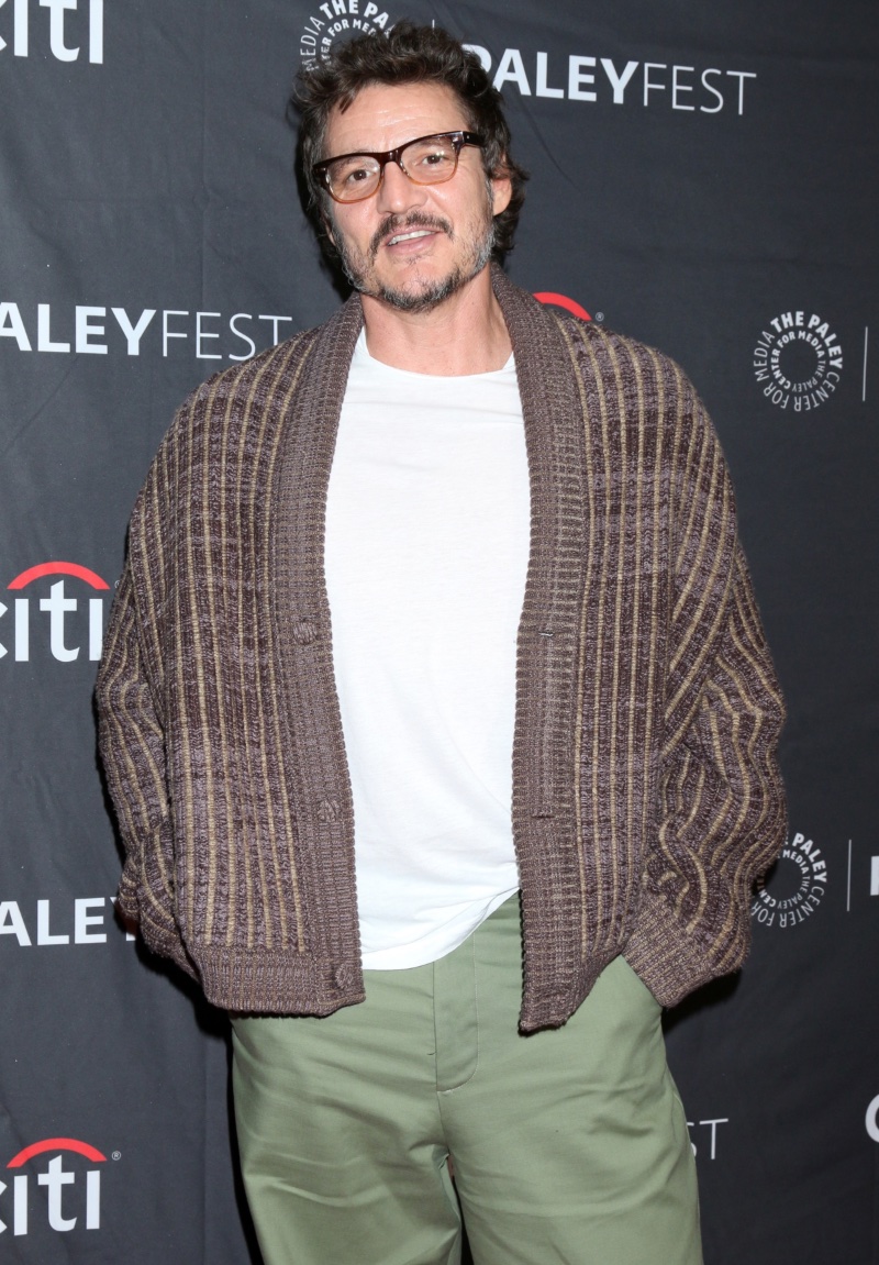 Pedro Pascal 2023 PaleyFest Cardigan