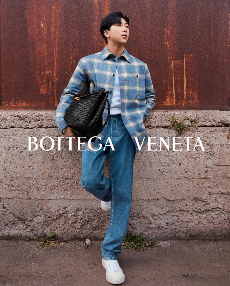 RM Bottega Veneta Campaign 2023 » RM's Stylish Debut as Bottega Veneta's Brand Ambassador RM Bottega Veneta Campaign 2023