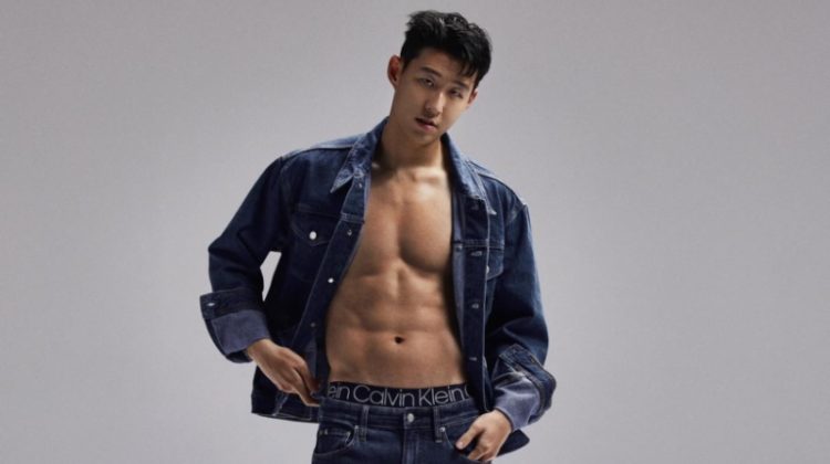 Son Heung-min Calvin Klein Denim Campaign 2023