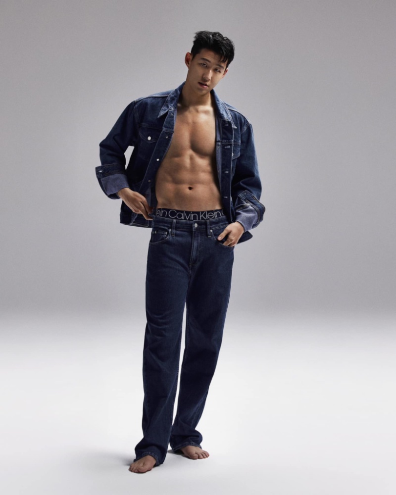 Son Heung-min Calvin Klein Denim Campaign 2023