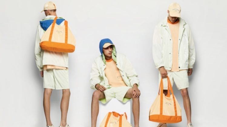 Stone Island Marina Light Green Orange Spring Summer 2023