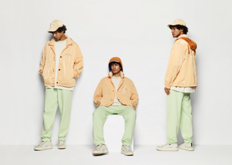 Stone Island Marina Spring Summer 2023 Orange Light Green