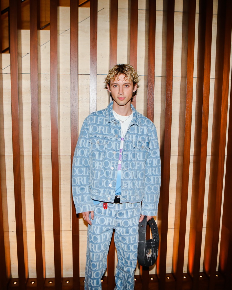 Troye Sivan Rocks Fiorucci's Monogram Denim