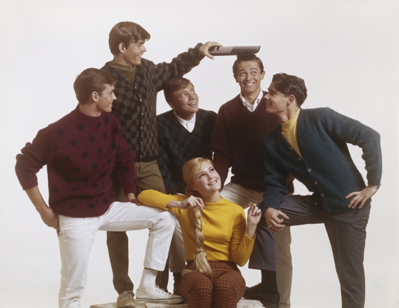 60s Fashion Men Teenage Boys Sweaters
