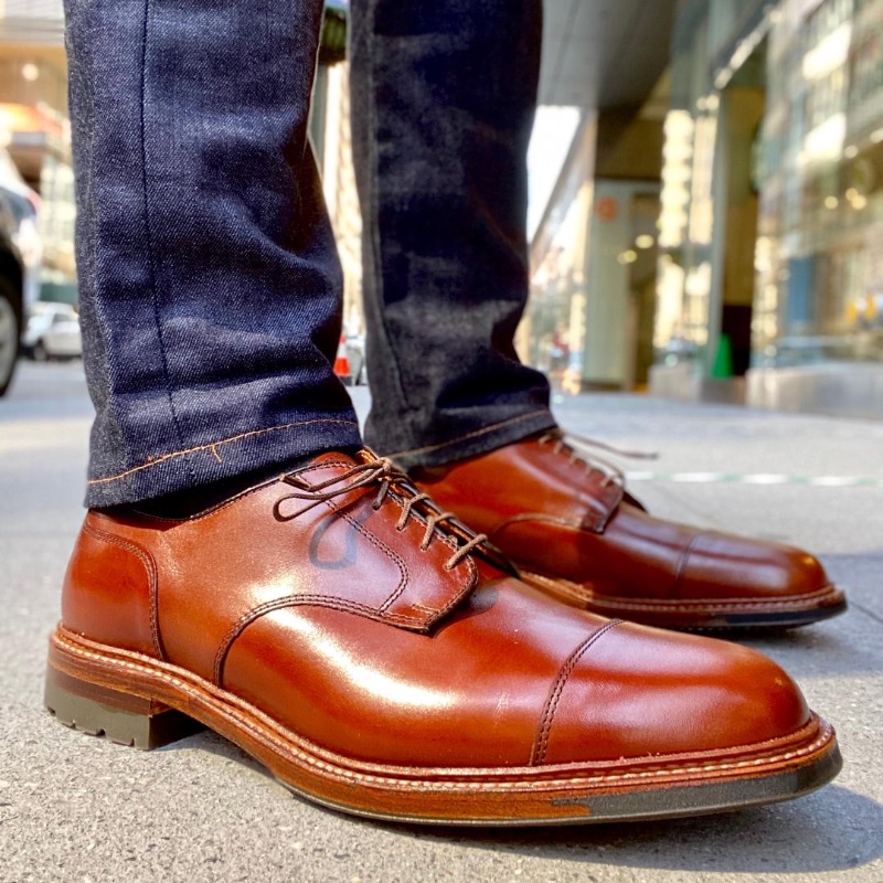 Offering beautiful styles such as the "Ten to One" DeRosa Blucher, Alden's history dates back to 1884. » Old Money Aesthetic for Men: The Timeless Style Offering beautiful styles such as the "Ten to One" DeRosa Blucher, Alden's history dates back to 1884.