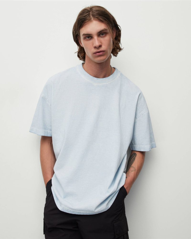 AllSaints Max Oversized Crew T-Shirt » AllSaints Summer 2023: A Rebellious Breeziness AllSaints Max Oversized Crew T-Shirt
