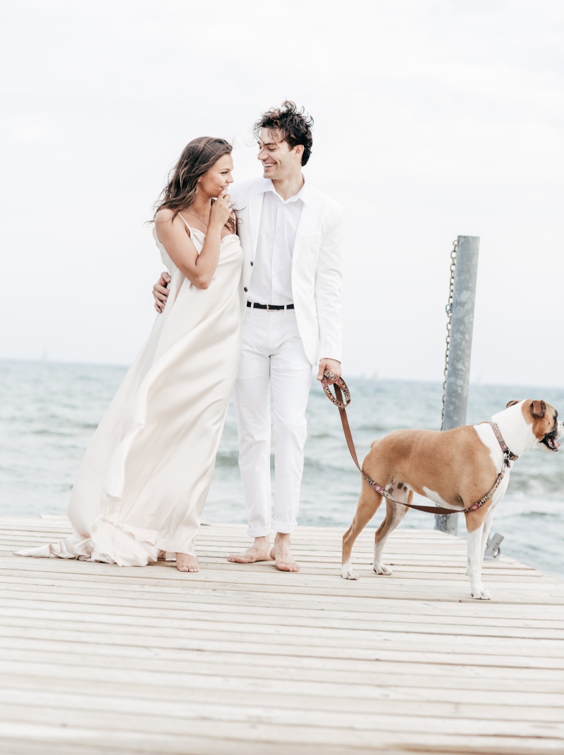 Beach Wedding Attire for Men Bride Groom