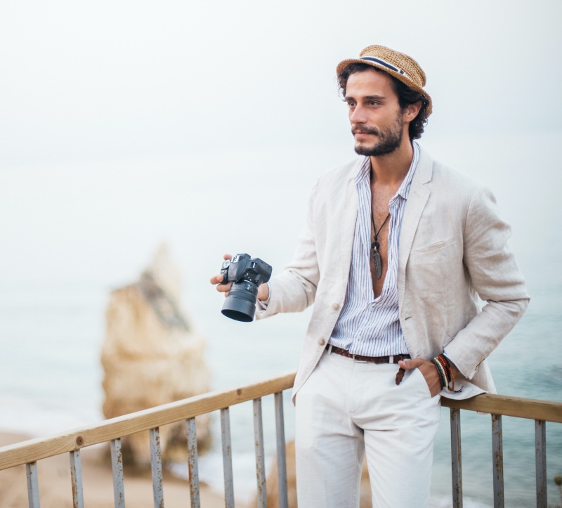 Beach Wedding Attire for Men Neutral Colored Separates