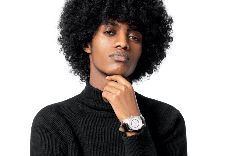 Black Curly Hair Male