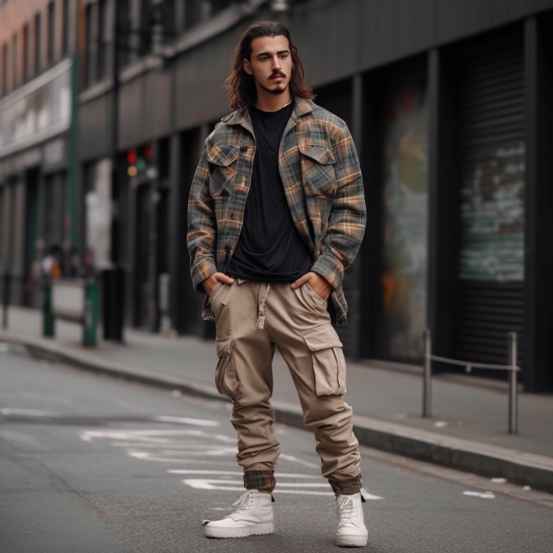 Bootcut Cargo Pants - Camo | Cargo pants, Cargo pants outfit, Street fashion  men streetwear