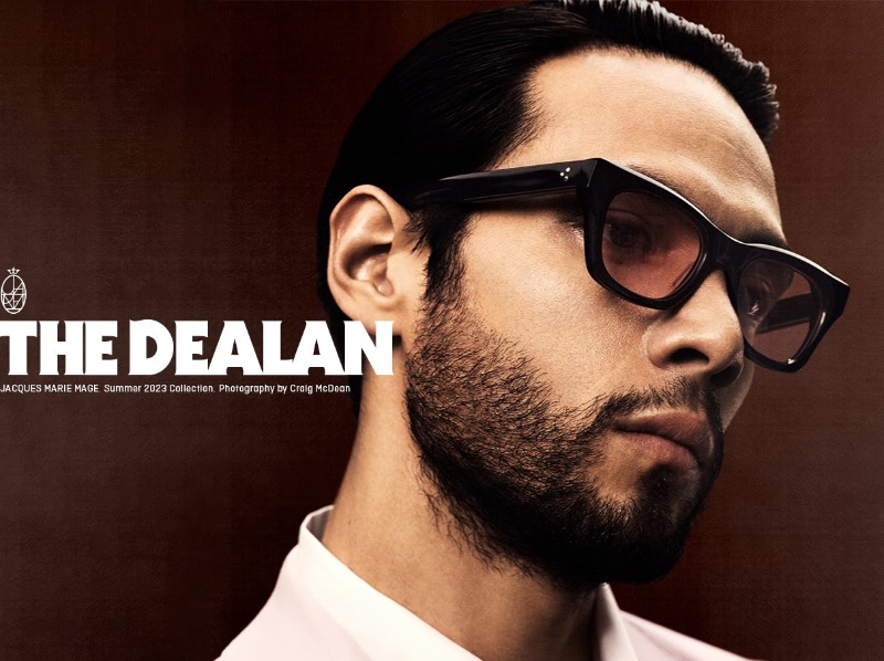 Connecting with Jacques Marie Mage for summer 2023, Diego Calva delivers a sleek profile in The Dealan sunglasses. » Diego Calva Rocks the Summer in Jacques Marie Mage Eyewear Connecting with Jacques Marie Mage for summer 2023, Diego Calva delivers a sleek profile in The Dealan sunglasses.