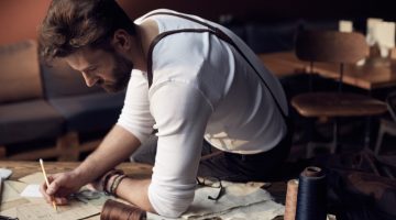 Fashion Designer Tailor Man