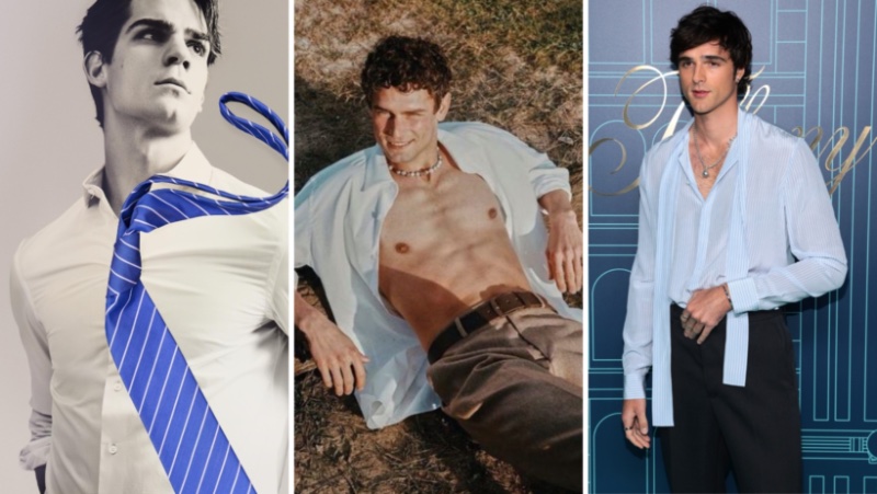 Week in Review: Leonardo Tano for Emporio Armani, Arthur Gosse for L'Officiel Hommes Turkey, and Jacob Elordi at Tiffany & Co. New York City flagship reopening.