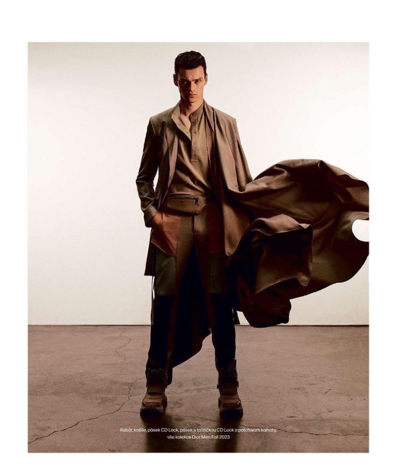 » Filip Hrivnak Sports Dior Men Fall Style for Esprit Filip Hrivnak Esprit Dior Men 2023 Editorial 001