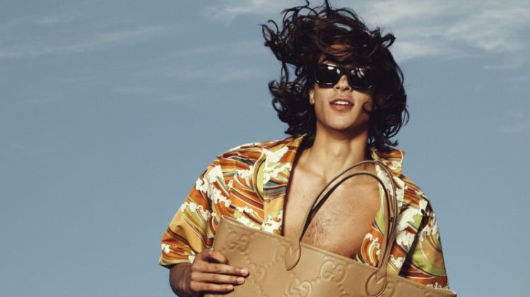 Adarsh Jaikarran fronts the Gucci Summer Stories campaign for 2023.