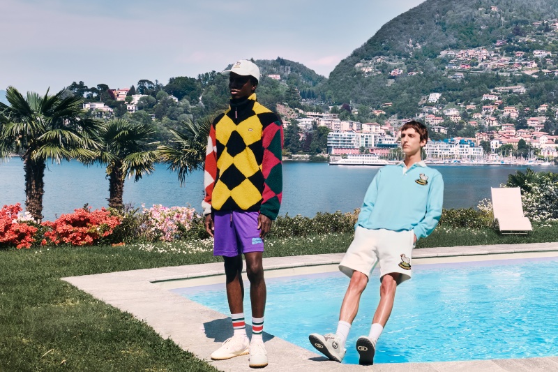 Appearing poolside, Mumin Jangani and Saul Symon star in the Gucci Vault summer 2023 campaign. » Gucci Vault Summer 2023: Glamour Meets Slacker Chic Appearing poolside, Mumin Jangani and Saul Symon star in the Gucci Vault summer 2023 campaign.