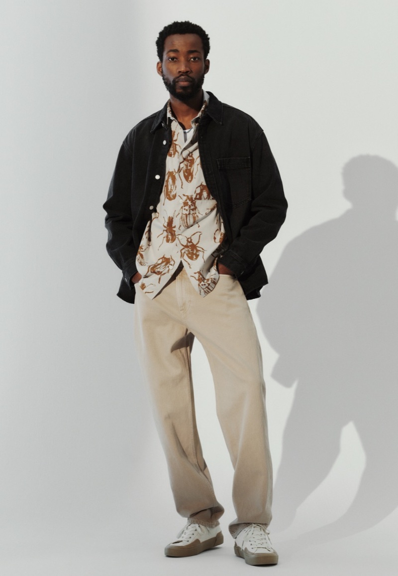 » H&M's Threefold Approach to Summer 2023 Style HM Men Summer 2023 Casual Lookbook 009