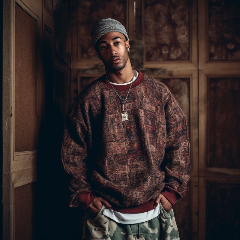 Baggy fashions and a cool attitude defined hip-hop style in the nineties. » 90s Fashion for Men: The Best Trends of the Decade Baggy fashions and a cool attitude defined hip-hop style in the nineties.