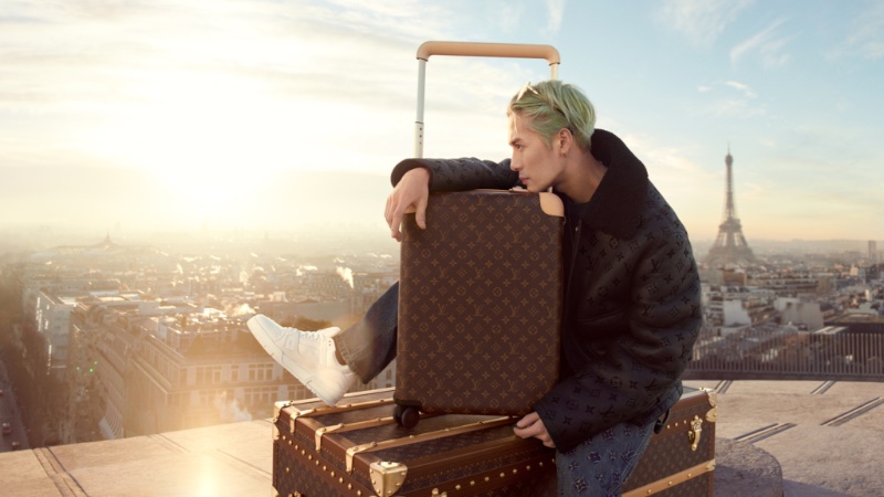 Louis Vuitton enlists Jackson Wang as the star of its "Horizons Never End" campaign.