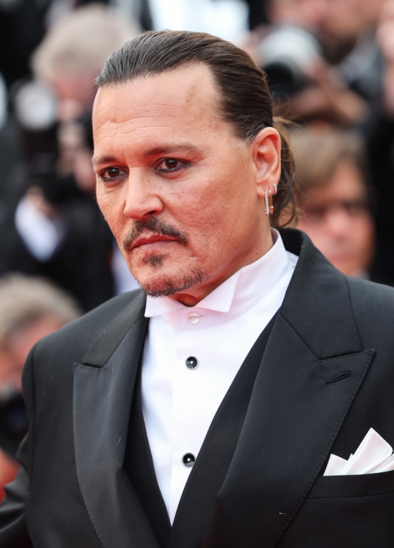 Johnny Depp Eyeliner Cannes Film Festival 2023