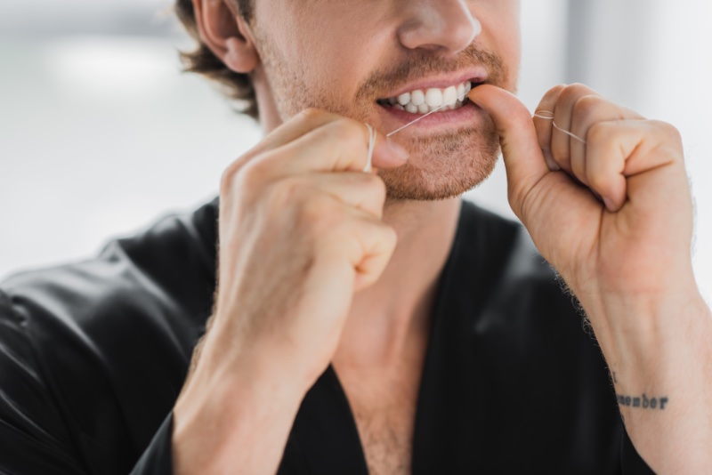 Man Flossing Man Flossing