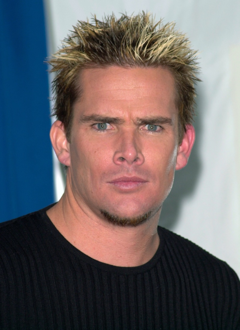 Mark McGrath Spiky Hair Blond Tips Radio Music Awards November 2000 Y2K Hairstyles Men