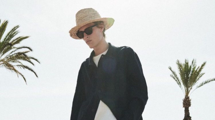 Utter Stillness: Yeray Relaxes in Massimo Dutti