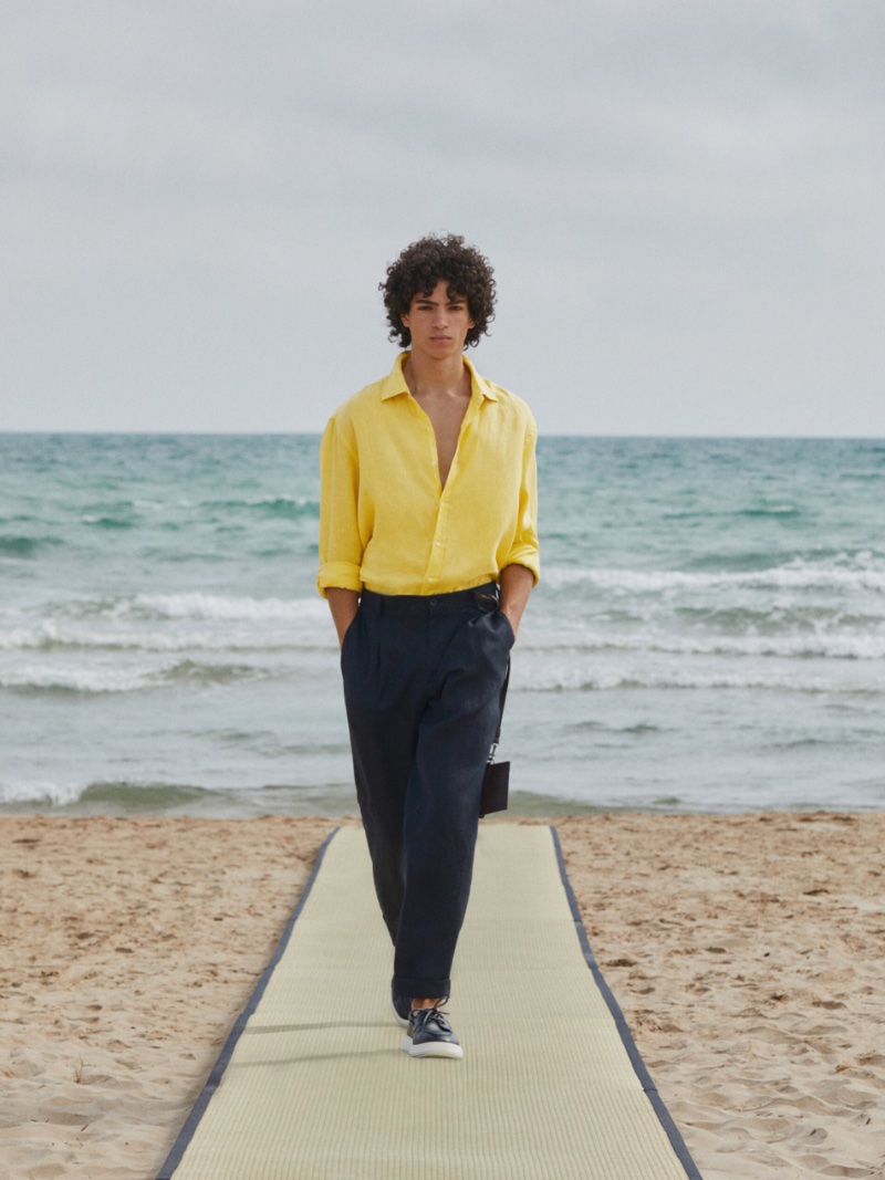 » Massimo Dutti Masters the Art of Coastal Elegance Massimo Dutti The Beach Summer 2023 Day 001
