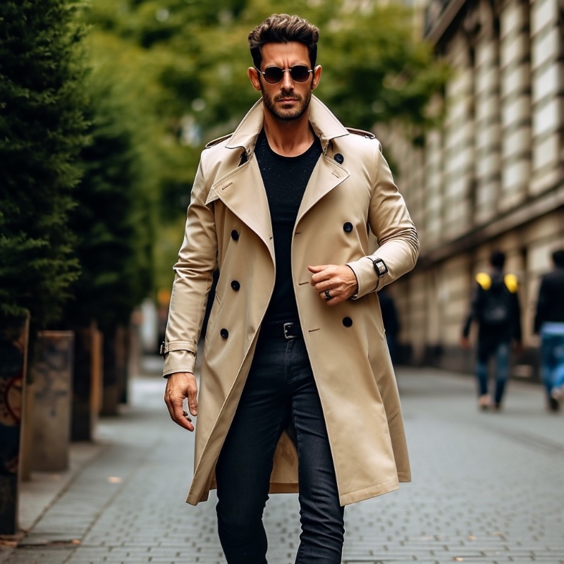 Mens Trenchcoat