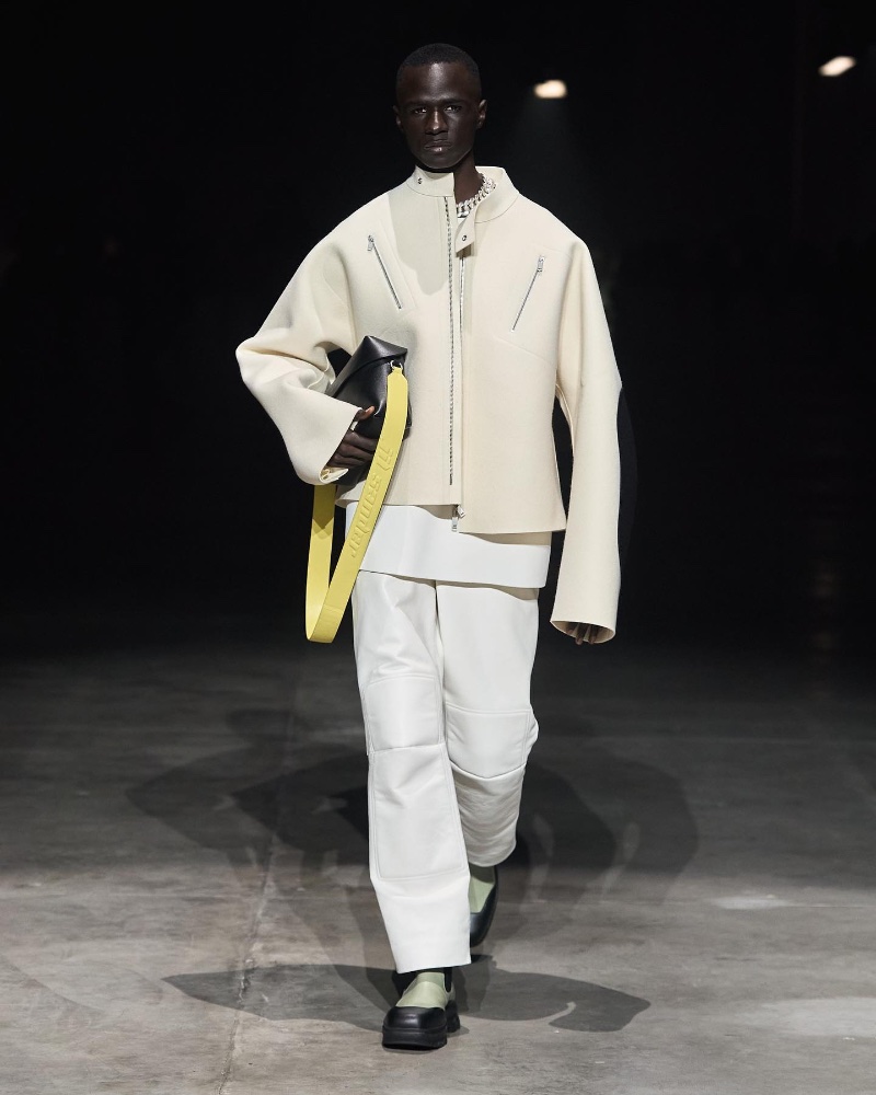 Minimalist Style Men Jil Sander Fall Winter 2023