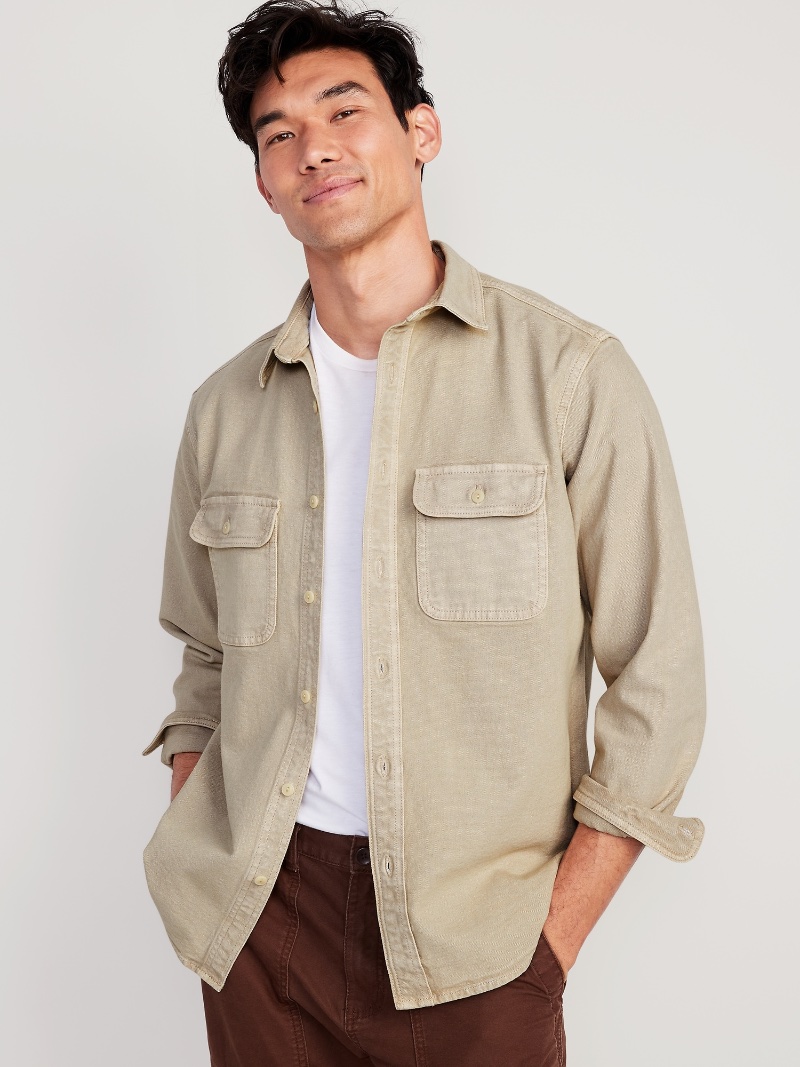 Old Navy Workwear Utility Pocket Shirt