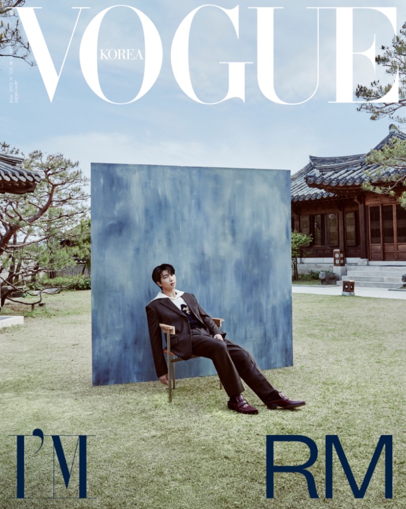 RM's Triple Threat: Vogue Korea's June 2023 Covers