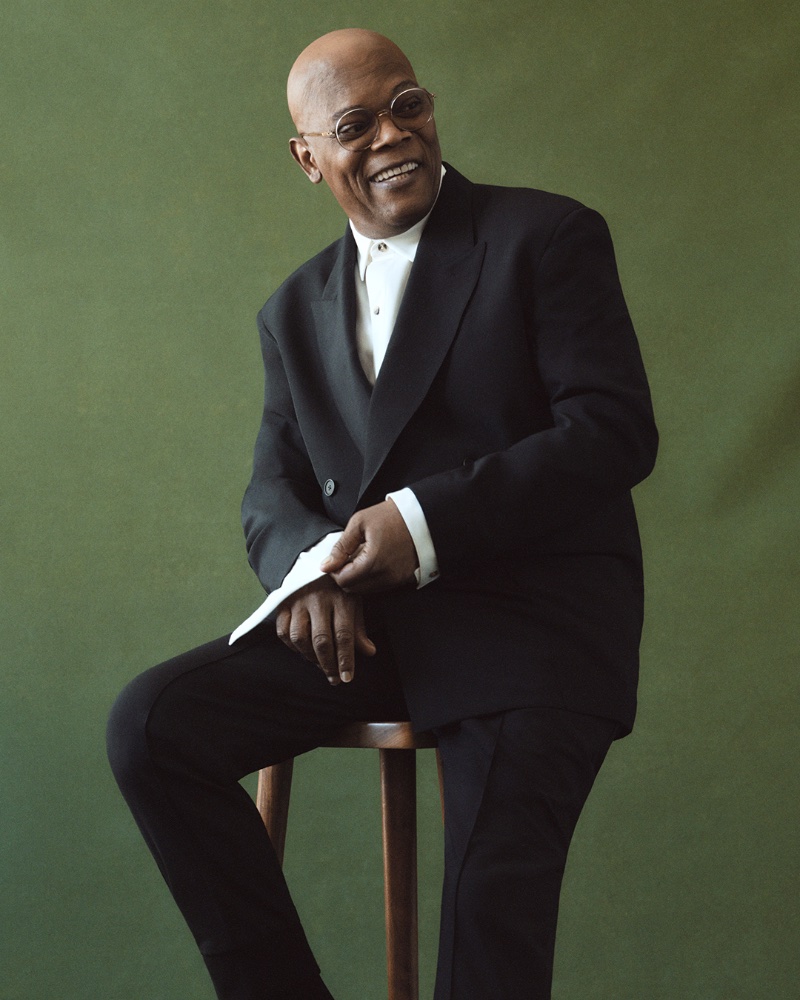 » Samuel L. Jackson Sits for Mr Porter, Reflects on Career Samuel L Jackson Photoshoot 2023 Mr Porter 001