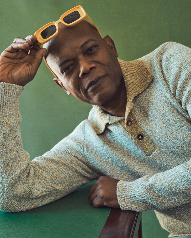 Samuel L Jackson Photoshoot 2023 Mr Porter 007