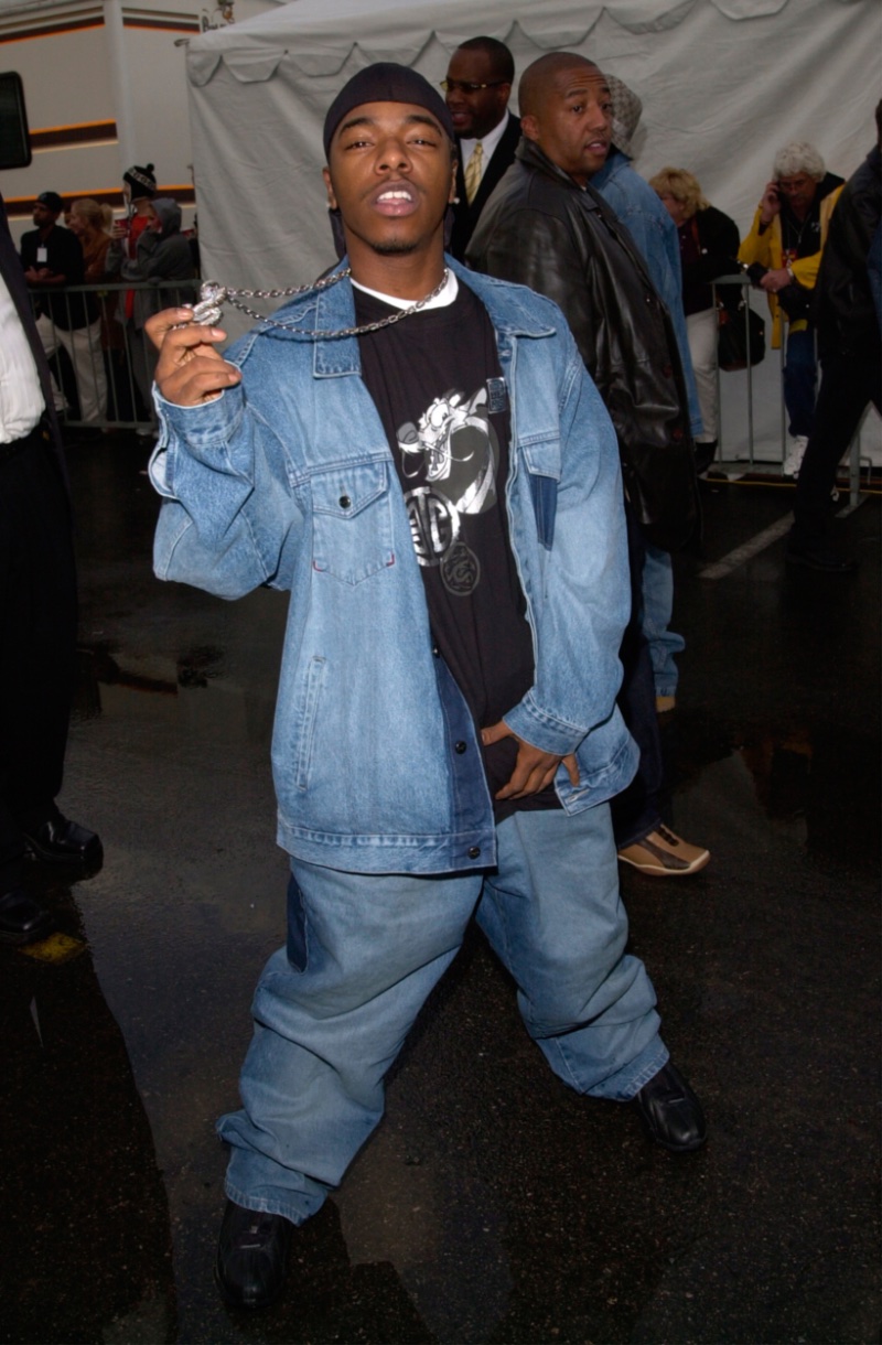 Sisqo 28th Annual American Music Awards Denim Jacket Jeans