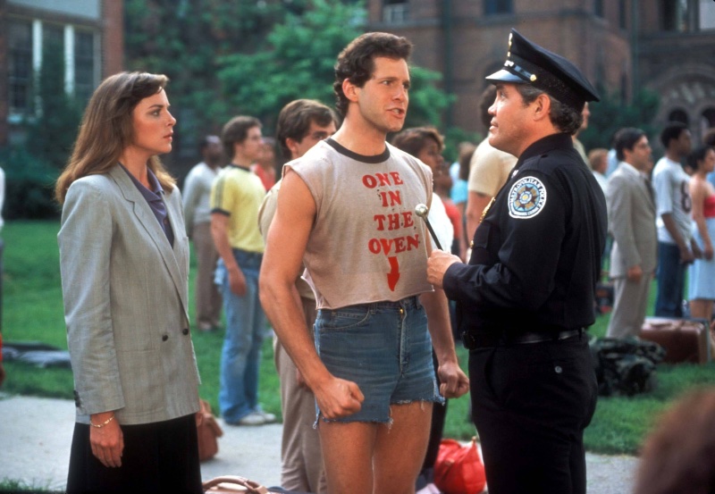 Steve Guttenberg 1984 Police Academy Short Shorts