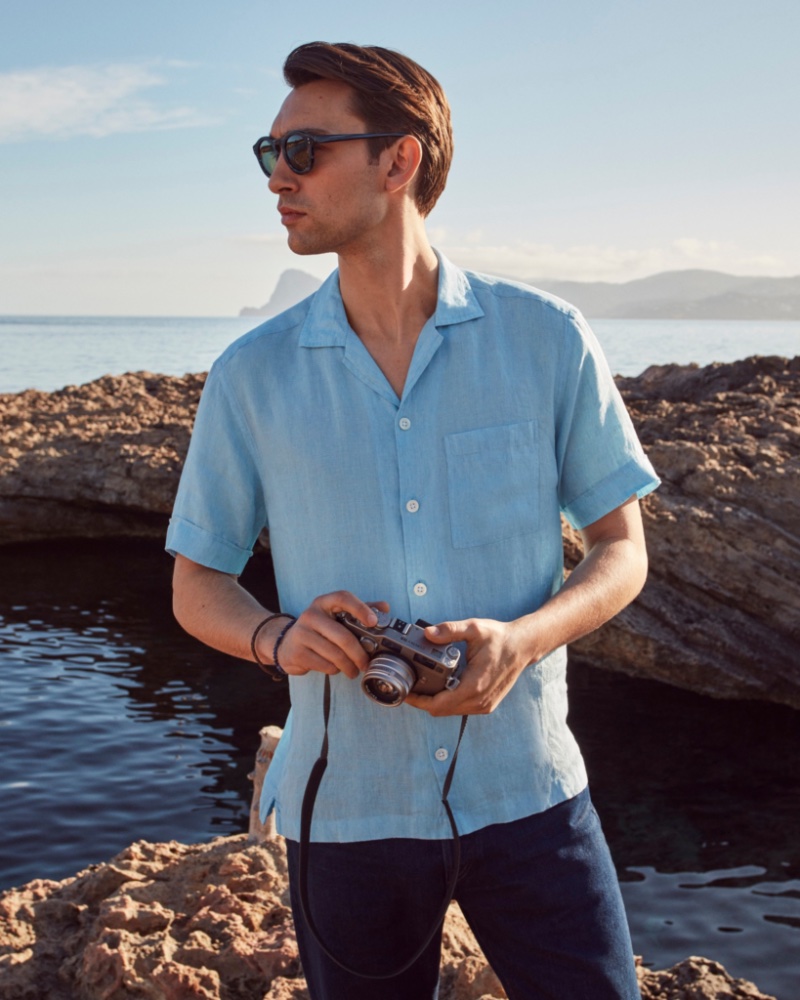 Thomas Pink masters quiet luxury with its resort shirt collection.