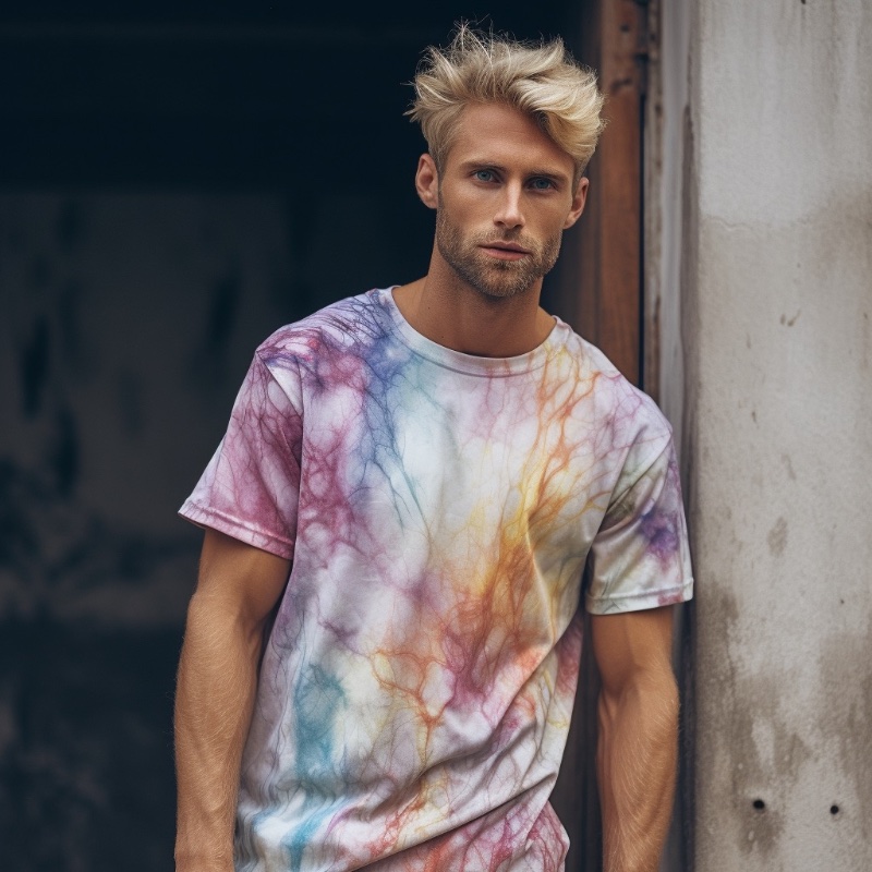 Tie-Dye T-Shirt » 3 DIY T-Shirt Ideas: Fashioning Creativity Tie-Dye T-Shirt
