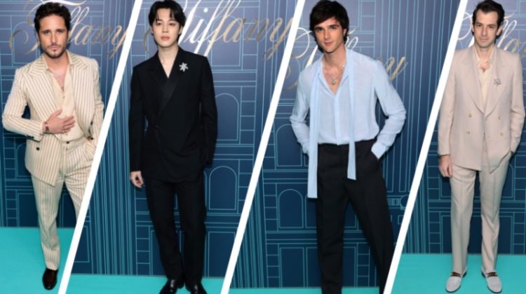 Diego Boneta, Jimin, Jacob Elordi, and Mark Ronson attend Tiffany & Co.'s New York City flagship reopening.
