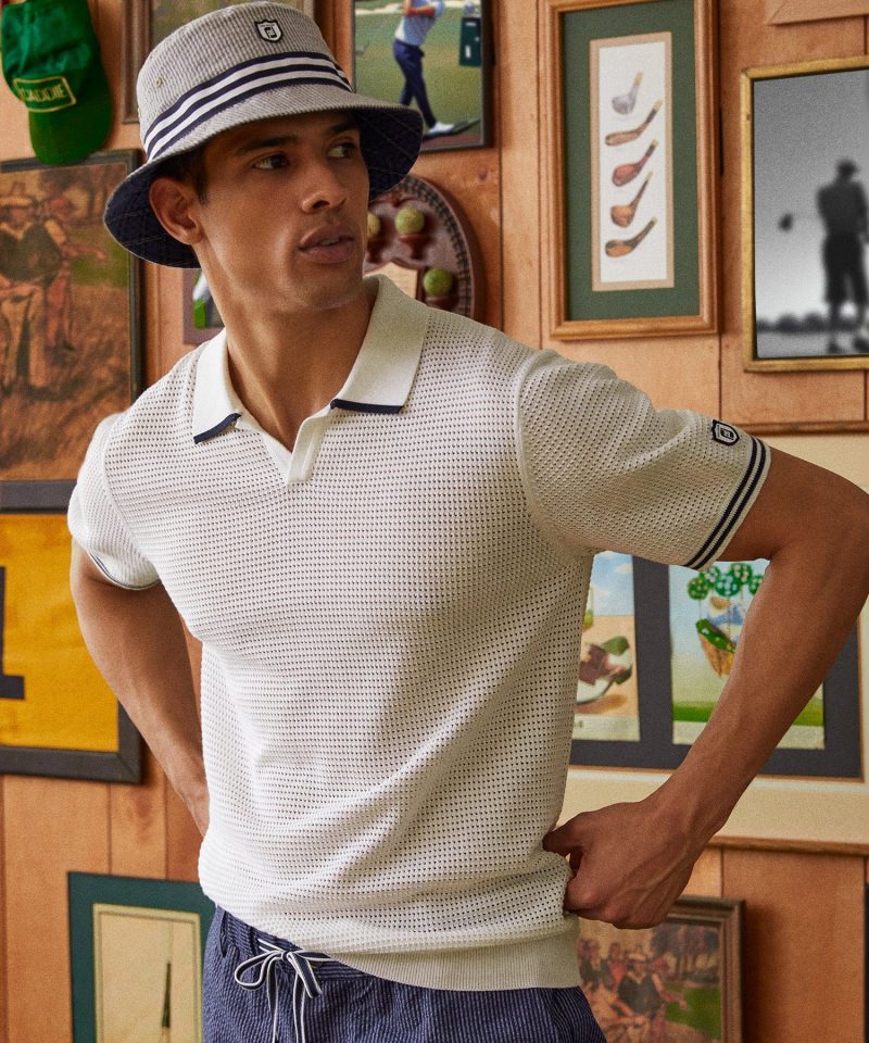 Todd Snyder Footjoy Mesh Sweater Polo In Off White 001 » Todd Snyder x FootJoy: Modern Mid-Century Golf Style Todd Snyder Footjoy Mesh Sweater Polo In Off White 001