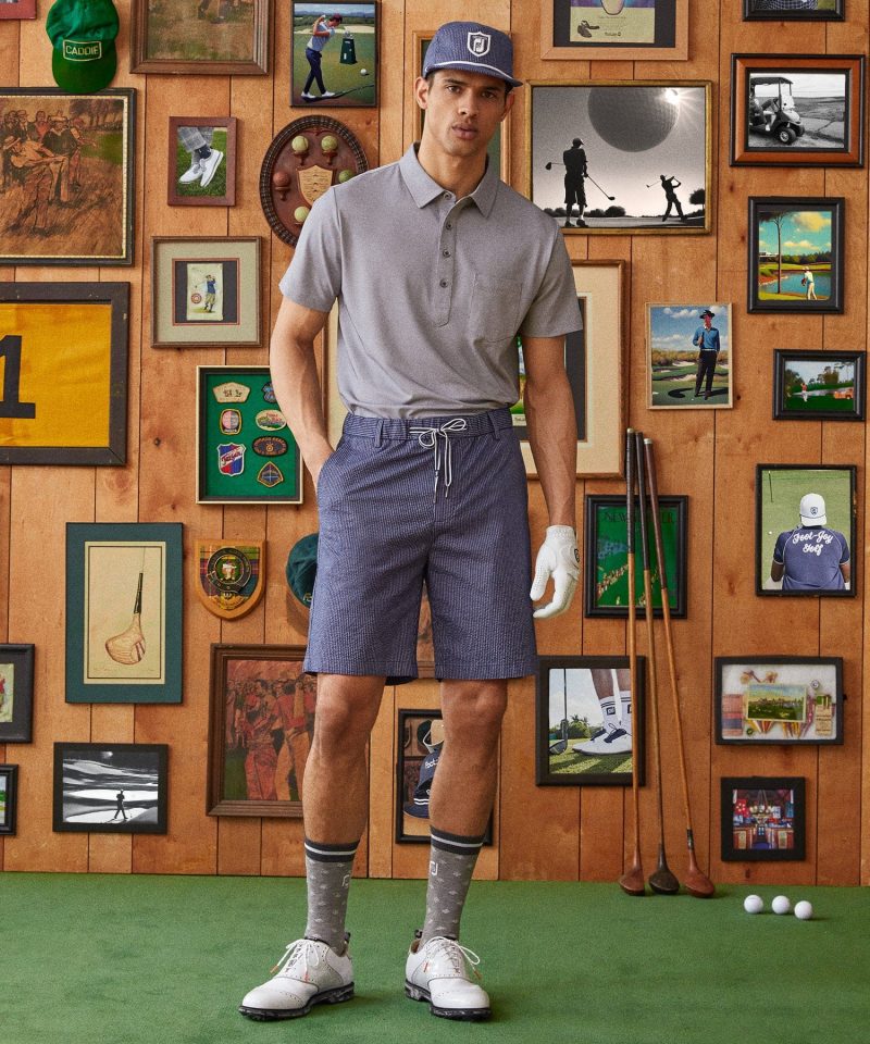 Todd Snyder Footjoy Oxford Polo In Olive 003 » Todd Snyder x FootJoy: Modern Mid-Century Golf Style Todd Snyder Footjoy Oxford Polo In Olive 003