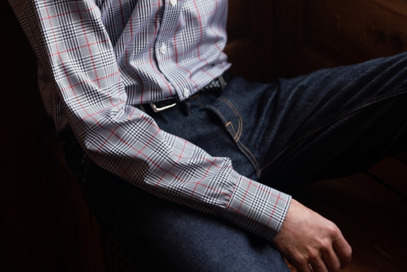 Founded in 1885, the British label Turnbull & Asser is celebrated for its bespoke shirts and even offers relaxed essentials such as selvedge denim jeans. 
