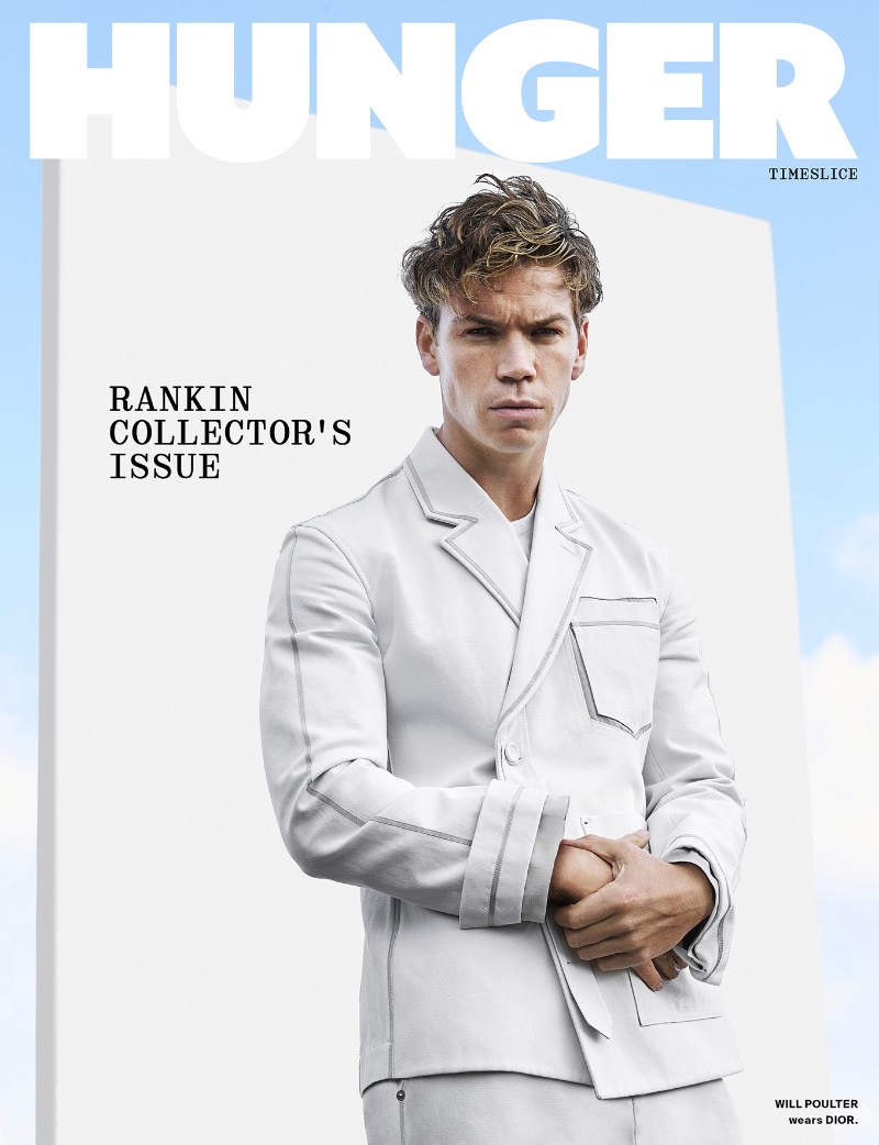 Actor Will Poulter makes a statement in white Dior Men for Hunger magazine's cover. » Will Poulter Covers Hunger, Discusses Mental Health Actor Will Poulter makes a statement in white Dior Men for Hunger magazine's cover.