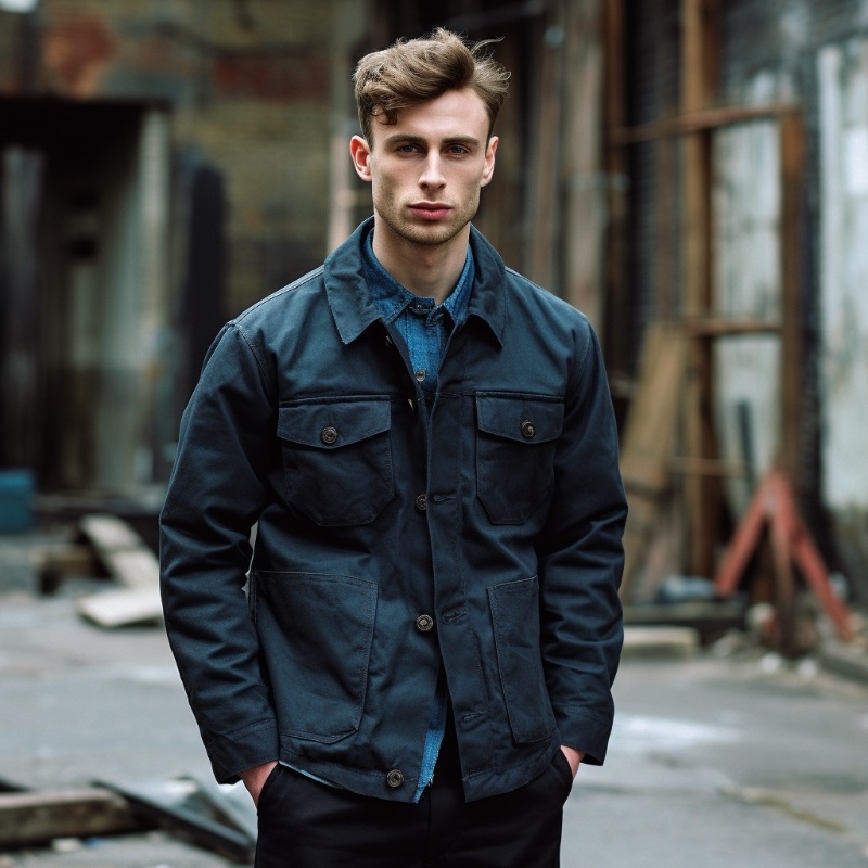 Workwear Denim Shirt - Men - Ready-to-Wear