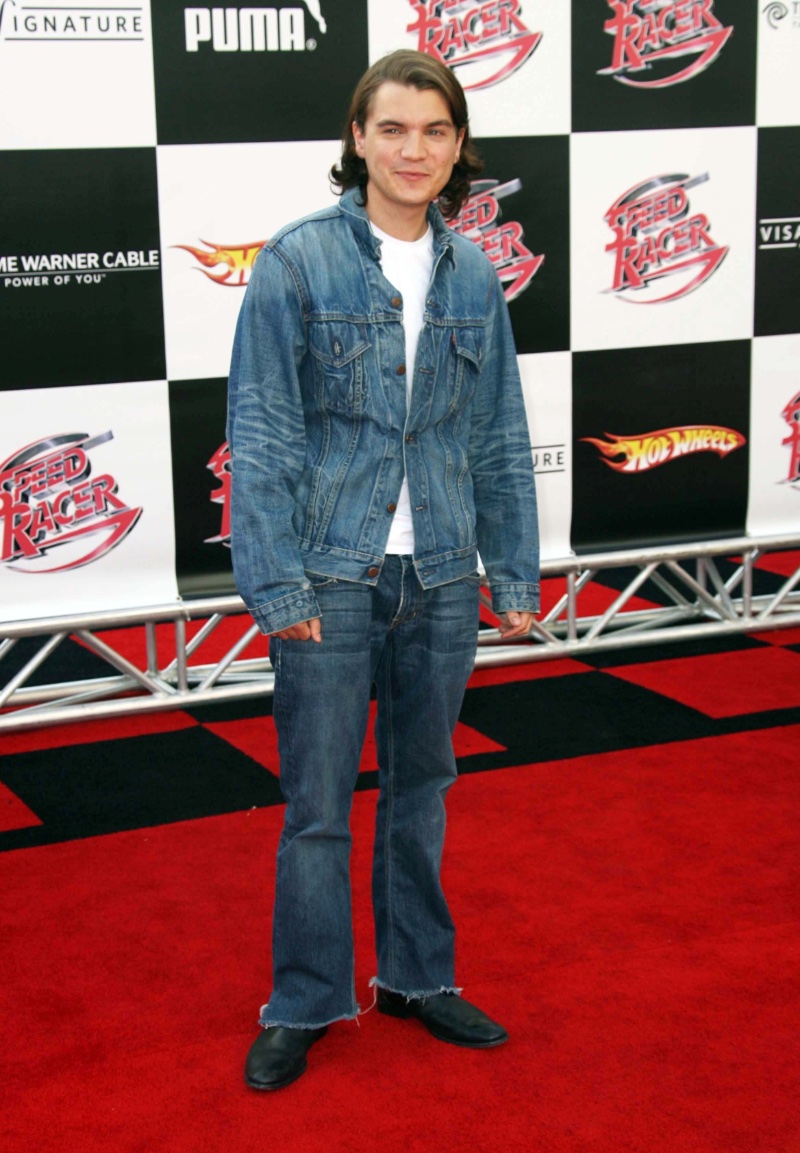 2000s Fashion Men Double Denim Emile Hirsch